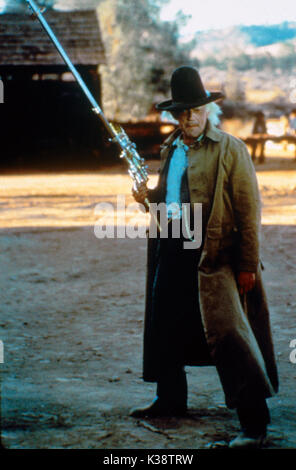 BACK TO THE FUTURE PART III CHRISTOPHER LLOYD     Date: 1990 Stock Photo