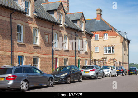 Poundbury, Dorchester, Dorset UK. A new urban development on land provided by the Duchy of Cornwall Stock Photo