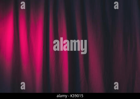 Luxury mauve color curtains textile or fabric background Stock Photo