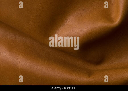 Italian light brown leather texture and background. for upholstery use. Stock Photo