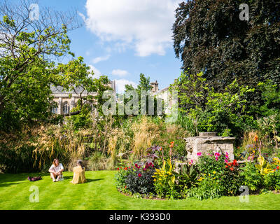 Fellows Garden, Baliol College, University of Oxford, Oxfordshire, England, UK, GB. Stock Photo