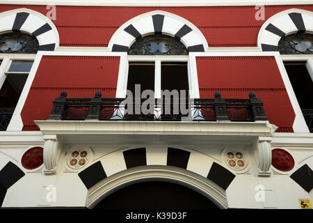 La Casa Dubois, Historic centre of Lima (World Heritage Site), Peru, South America Stock Photo