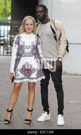 Gabby Allen and Marcel Somerville outside ITV Studios  Featuring: Gabby Allen, Marcel Somerville Where: London, United Kingdom When: 02 Aug 2017 Credit: Rocky/WENN.com Stock Photo