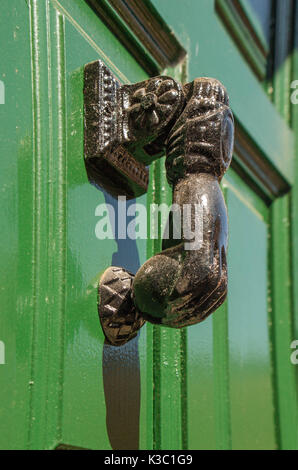 Old door knob close up Stock Photo