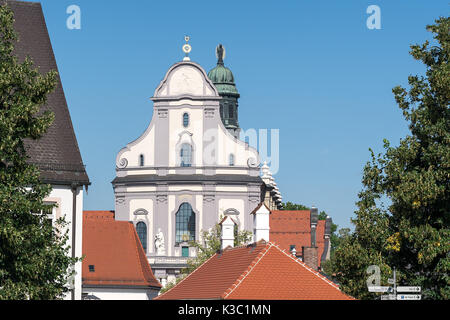 An image of the basilica of Altoetting in Bavaria Germany Stock Photo