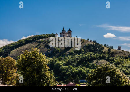 St. Sebastian Chapel on Holy Hill, Mikulov Stock Photo