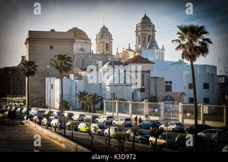 Cathedral of Cadiz, Andalusia, Spain Stock Photo