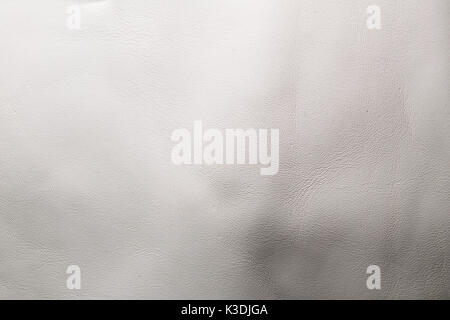 Italian natural white genuine leather with full detailed texture. Stock Photo