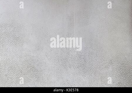 Background Texture, Close Up of Dirty Grunge White Leather Pattern Background. Stock Photo