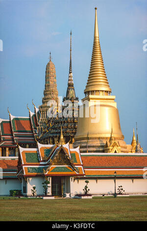 Wat Phra Keo Tempel, Bangkok Thailand Stock Photo