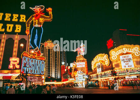 Las Vegas at night Stock Photo