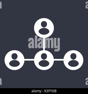 People Chatting. Vector illustration of a communication concept, relating to feedback, reviews and discussion. Stock Vector