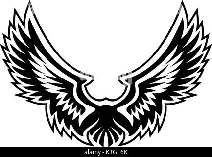 Wing Logo Graphic Stock Vector
