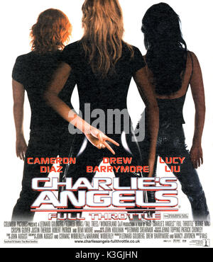 CHARLIE'S ANGELS: FULL THROTTLE  [US 2003]     Date: 2003 Stock Photo