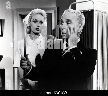 A KING IN NEW YORK UNIDENTIFIED, CHARLES CHAPLIN     Date: 1957 Stock Photo