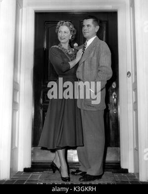 GLENN FORD American actor with his first wife ELEANOR POWELL Stock Photo