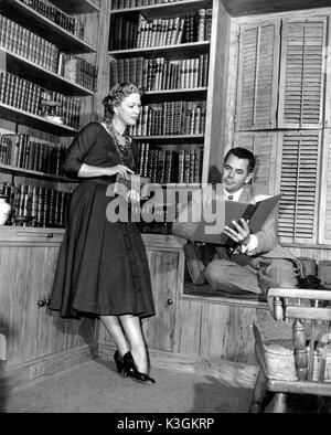 GLENN FORD American actor with his first wife ELEANOR POWELL Stock Photo