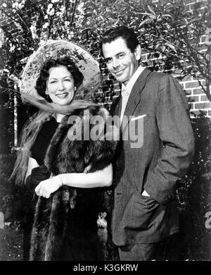 GLENN FORD American actor with his first wife ELEANOR POWELL Stock Photo