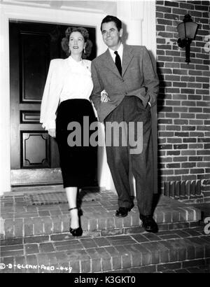 GLENN FORD American actor with his first wife ELEANOR POWELL Stock Photo