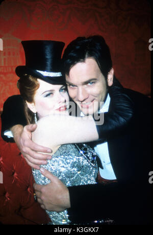 MOULIN ROUGE NICOLE KIDMAN, EWAN MCGREGOR     Date: 2000 Stock Photo