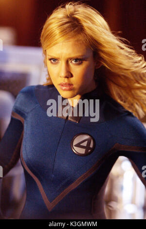 FANTASTIC FOUR JESSICA ALBA as The Invisible Woman Date: 2005 Stock