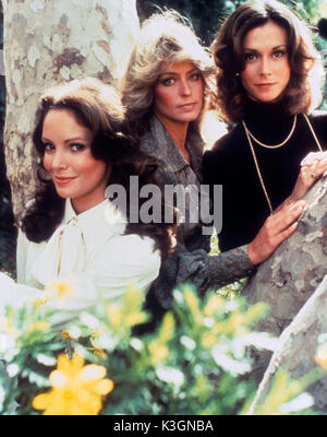 CHARLIE'S ANGELS [US 1976 - 1981]  JACLYN SMITH, FARRAH FAWCETT, KATE JACKSON Stock Photo