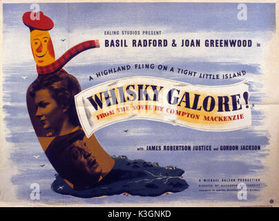 WHISKY GALORE      Date: 1949 Stock Photo