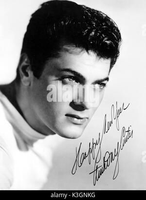 TONY CURTIS American Actor Stock Photo