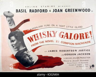 WHISKY GALORE      Date: 1949 Stock Photo