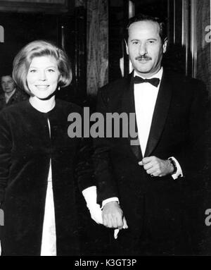 1976 Press Photo Actor Eli Wallach and his wife, actress Anne Jackson.