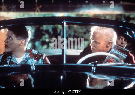 BACK TO THE FUTURE PART II THOMAS F WILSON MICHAEL J FOX     Date: 1989 Stock Photo