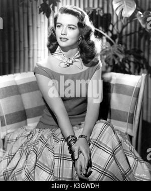 DOROTHY MALONE American Actress Stock Photo