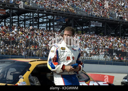 Talladega Nights: The Ballad of Ricky Bobby Will Ferrell Copyright:  2006 Columbia Pictures Industries, Inc. All Rights Reserved. For further information, please contact the Sony Pictures Releasing Press Office 020 7533 1111 TALLADEGA NIGHTS: THE BALLAD OF RICKY BOBBY WILL FERRELL Talladega Nights: The Ballad of Ricky Bobby Will Ferrell Copyright:  2006 Columbia Pictures Industries, Inc. All Rights Reserved. For further information, please contact the Sony Pictures Releasing Press Office 020 7533 1111     Date: 2006 Stock Photo