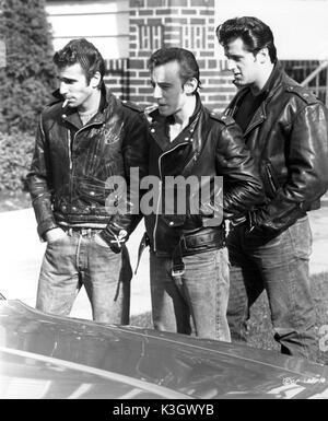 THE LORDS OF FLATBUSH HENRY WINKLER, PAUL MACE, SYLVESTER STALLONE Stock Photo