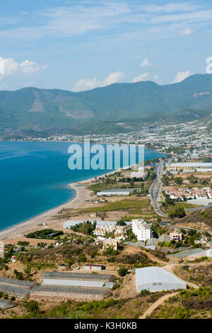 Turkey, province of Mersin (Icel), bay of Tekeli on the coast close Aydincik Stock Photo