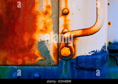 Detail in the Gold Coast Railroad Museum, Miami, Florida, USA Stock Photo