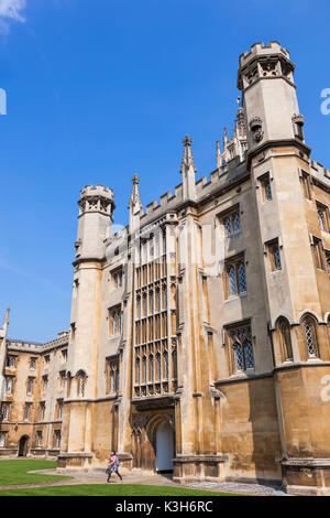 England, Cambridgeshire, Cambridge, St.John's College, New Court Stock Photo