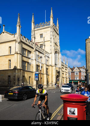 The Pitt Building, Cambridge University Press, Trumpington St, Cambridge. The Pitt building is the former HQ of the Cambridge University Press (1833) Stock Photo