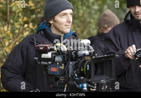 Director of photography EMMANUEL LUBEZKI on the set of the thriller Children of Men, directed by acclaimed filmmaker Alfonso Cuaron. Stock Photo