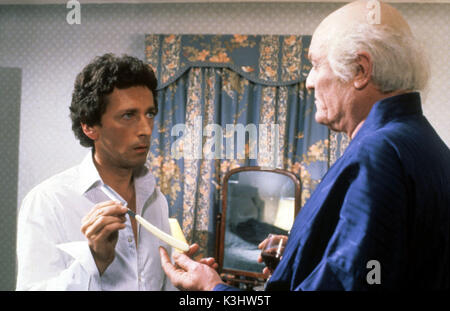 THE JIGSAW MAN ROBERT POWELL, CHARLES GRAY     Date: 1983 Stock Photo