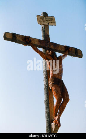 THE PASSION OF CHRIST JIM CAVIEZEL as Jesus     Date: 2004 Stock Photo