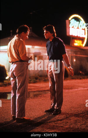 Tom Cruise, Dustin Hoffman, Rain Man, 1988, Film Stock Photo