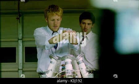 PRIMER David Sullivan (L) as Abe and Shane Carruth (R) as Aaron PRIMER DAVID SULLIVAN as Abe and SHANE CARRUTH as Aaron [right]     Date: 2004 Stock Photo