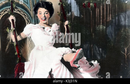 THE GIRL IN THE RED VELVET SWING JOAN COLLINS     Date: 1955 Stock Photo