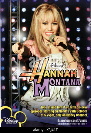 MILEY CYRUS, HANNAH MONTANA, 2006 Stock Photo - Alamy
