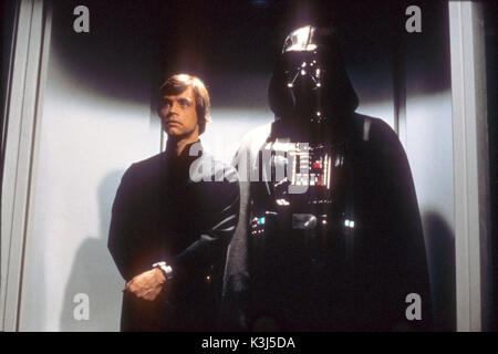 STAR WARS: EPISODE VI - RETURN OF THE JEDI MARK HAMILL as Luke Skywalker, DARTH VADER     Date: 1983 Stock Photo