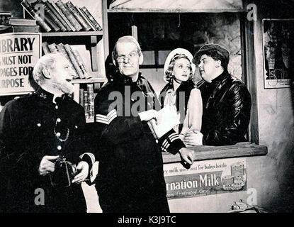 ASK A POLICEMAN MOORE MARRIOTT, WILL HAY, GLENNIS LORIMER, GRAHAM MOFFATT ASK A POLICEMAN     Date: 1939 Stock Photo