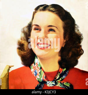 DEANNA DURBIN American actress (1921 - 2013)     Date: 1921 - 2013 Stock Photo