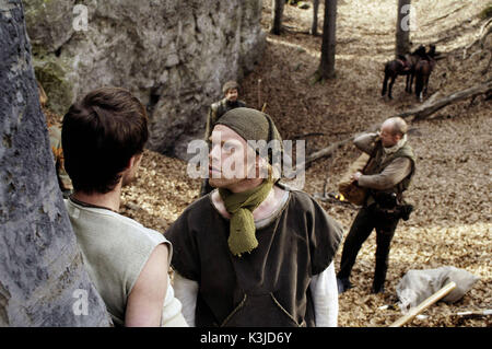 ROBIN HOOD JONAS ARMSTRONG as Robin Hood and WILLIAM BECK as Roy ROBIN HOOD     Date: 2006 Stock Photo