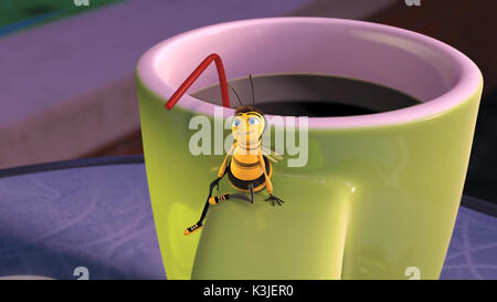 BEE MOVIE JERRY SEINFELD voices Barry B. Benson BEE MOVIE     Date: 2007 Stock Photo